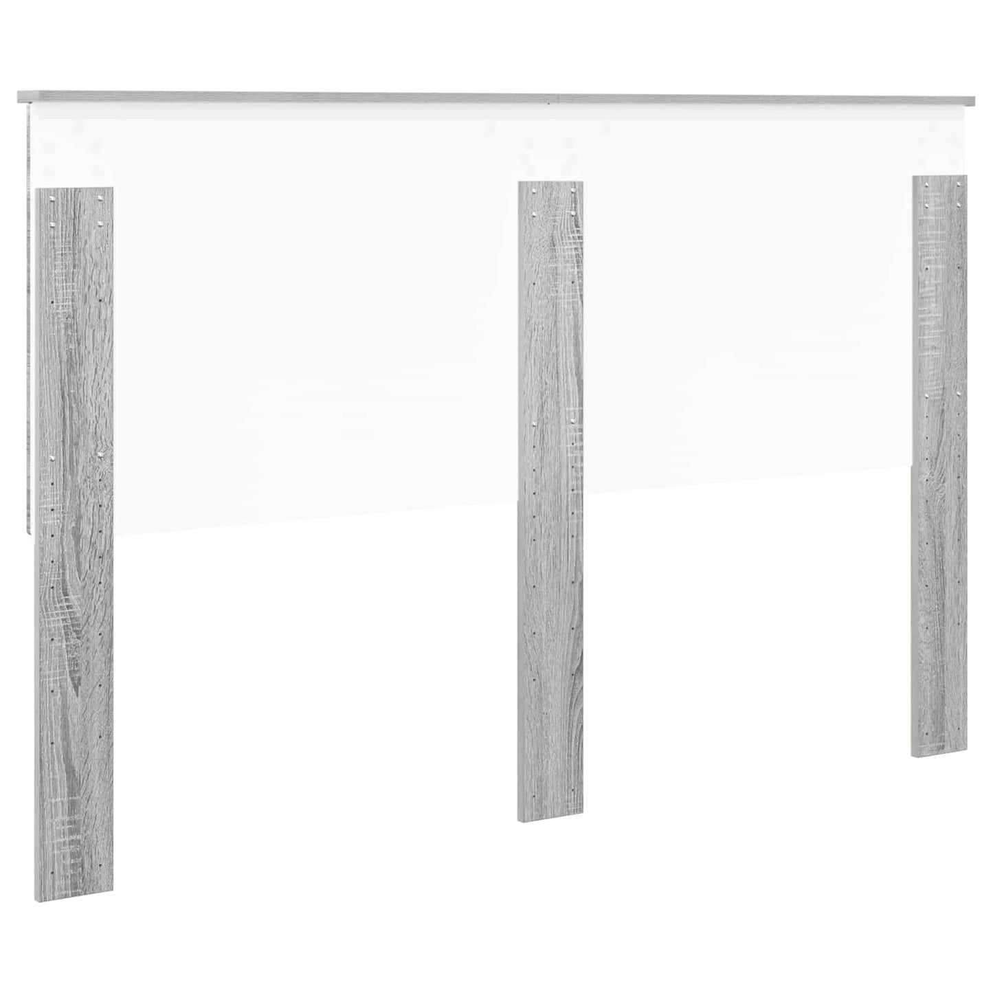 Headboard with Headboard Grey Sonoma 150 cm Engineered wood