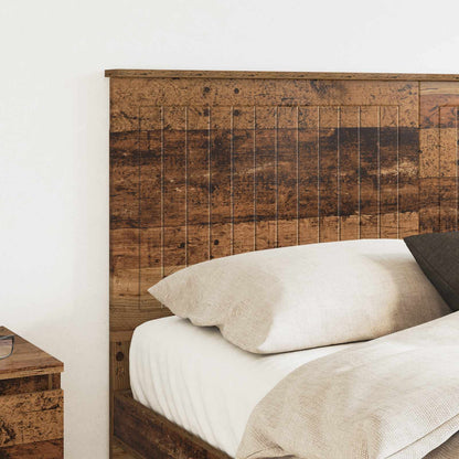 Headboard with Headboard Old Wood 150 cm Engineered wood