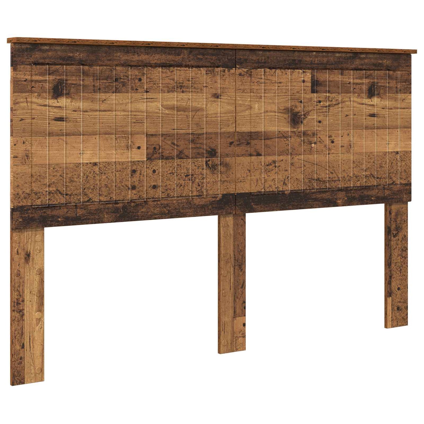 Headboard with Headboard Old Wood 150 cm Engineered wood