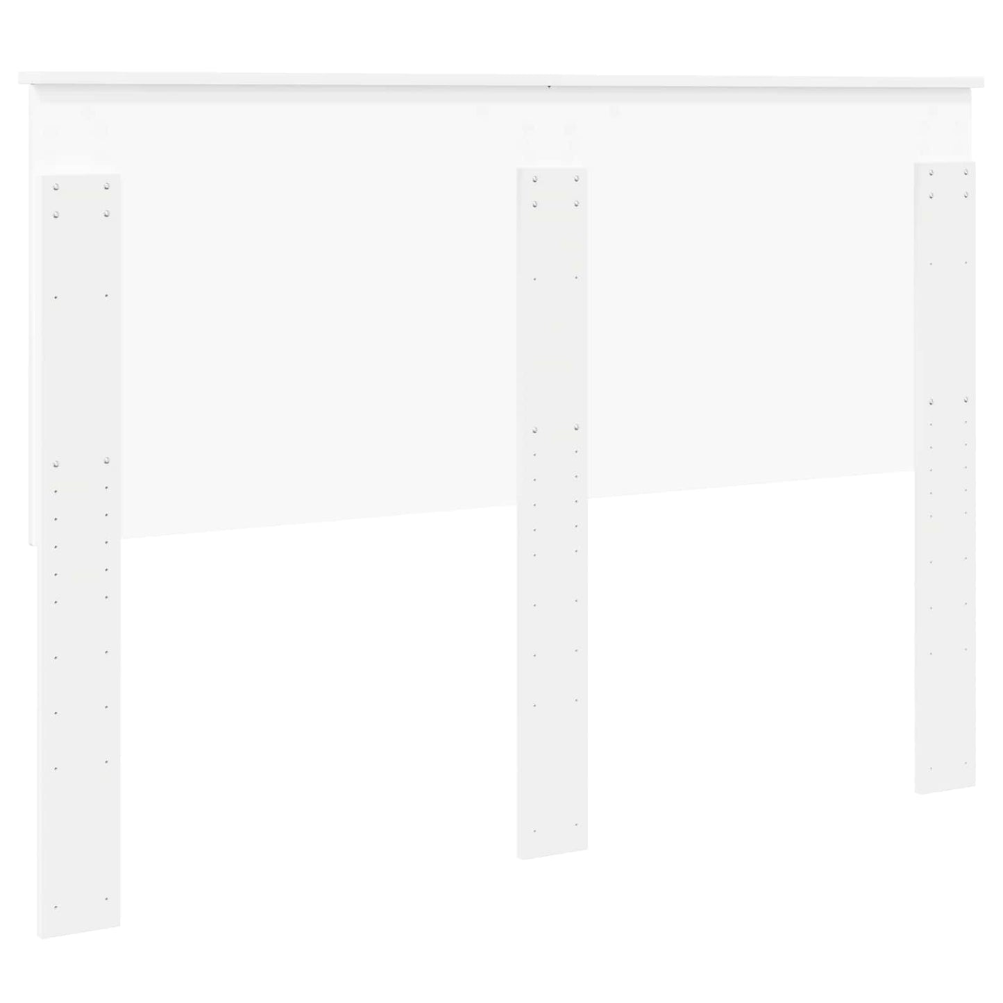 Headboard with Headboard White 140 cm Engineered wood