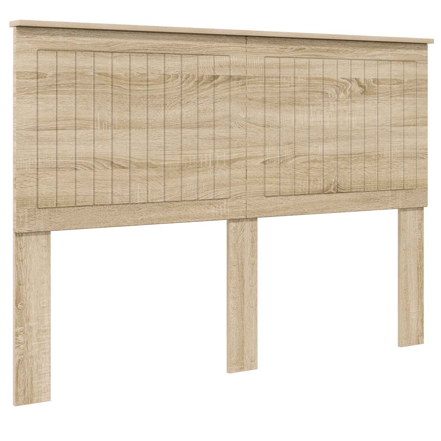 Headboard with Headboard Sonoma Oak 140 cm Engineered wood
