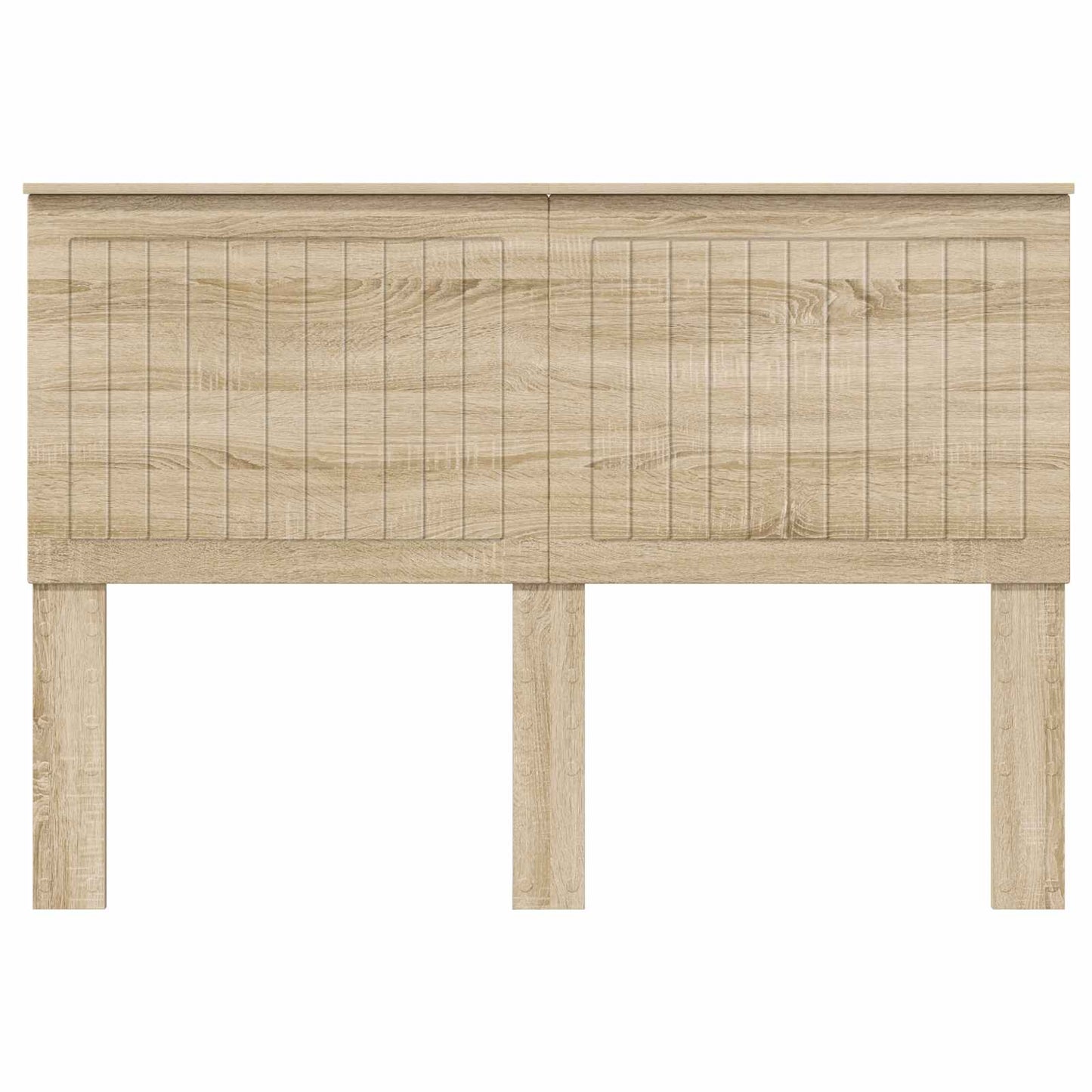 Headboard with Headboard Sonoma Oak 140 cm Engineered wood