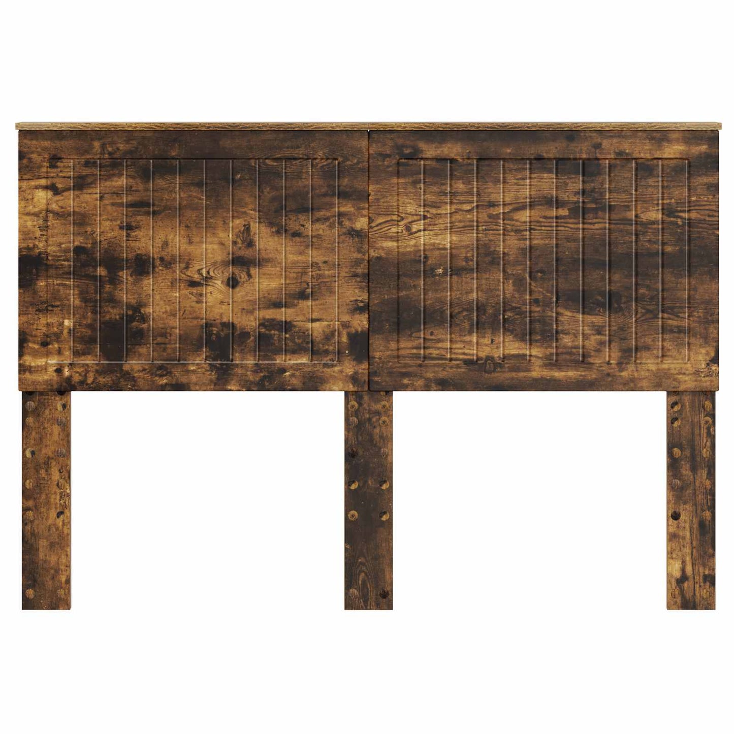Headboard with Headboard Smoked Oak 140 cm Engineered wood