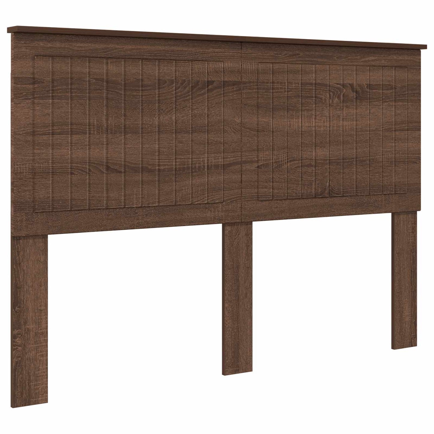 Headboard with Headboard Brown Oak 140 cm Engineered wood