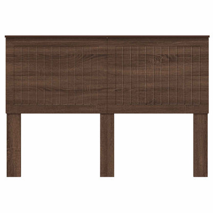 Headboard with Headboard Brown Oak 140 cm Engineered wood