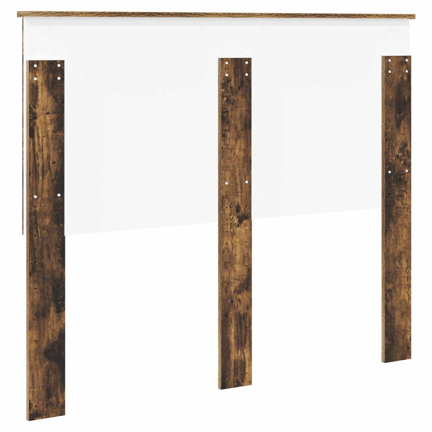 Headboard with Headboard Smoked Oak 135 cm Engineered wood