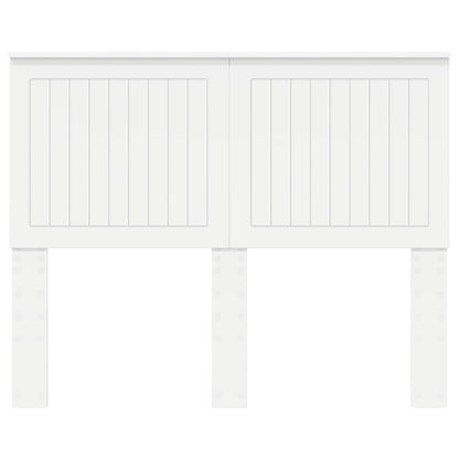 Headboard with Headboard White 120 cm Engineered wood