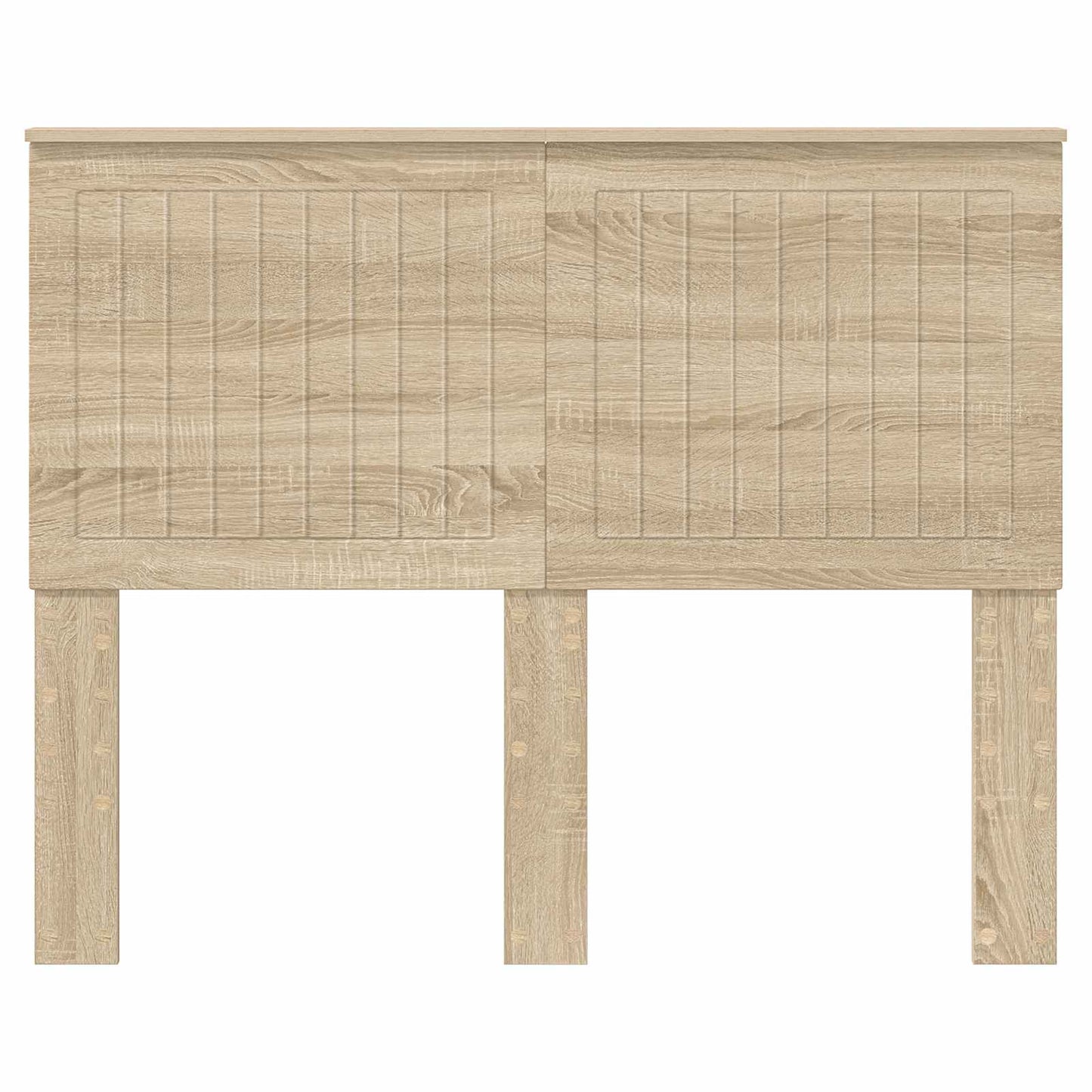 Headboard with Headboard Sonoma Oak 120 cm Engineered wood
