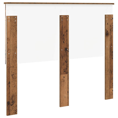 Headboard with Headboard Old Wood 120 cm Engineered wood