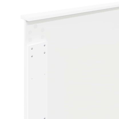 Headboard with Headboard White 100 cm Engineered wood