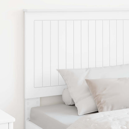Headboard with Headboard White 100 cm Engineered wood