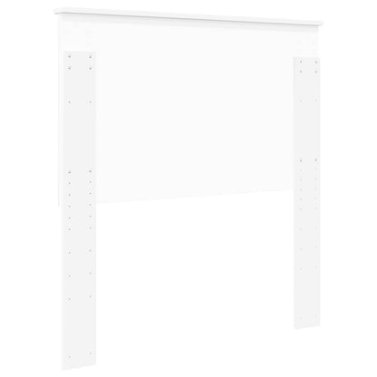 Headboard with Headboard White 100 cm Engineered wood