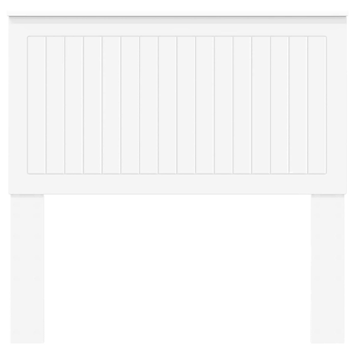 Headboard with Headboard White 100 cm Engineered wood
