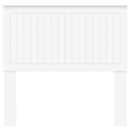 Headboard with Headboard White 100 cm Engineered wood