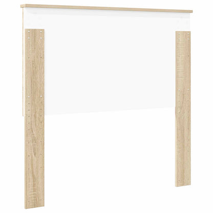 Headboard with Headboard Sonoma Oak 100 cm Engineered wood