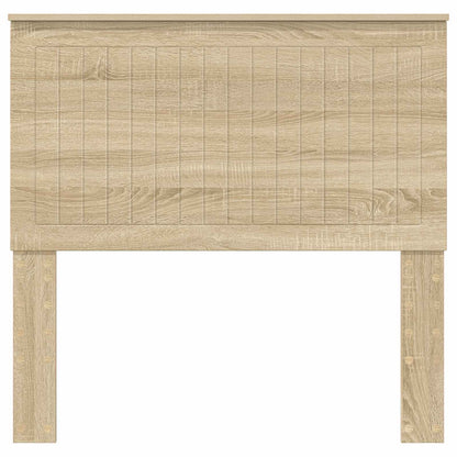 Headboard with Headboard Sonoma Oak 100 cm Engineered wood