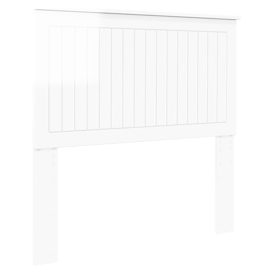 Headboard Gloss White Engineered wood
