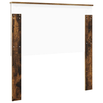 Headboard with Headboard Smoked Oak 100 cm Engineered wood