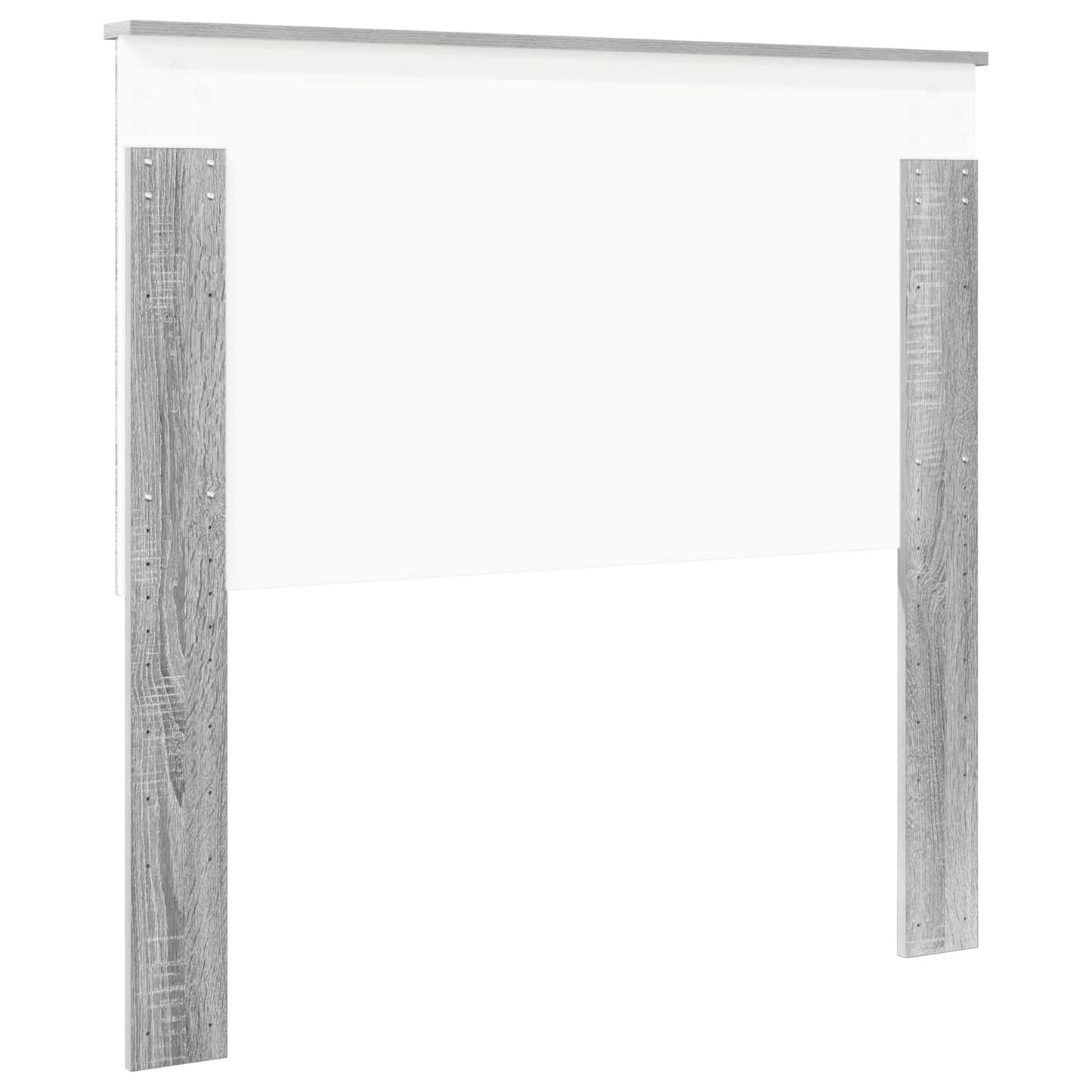 Headboard with Headboard Grey Sonoma 100 cm Engineered wood