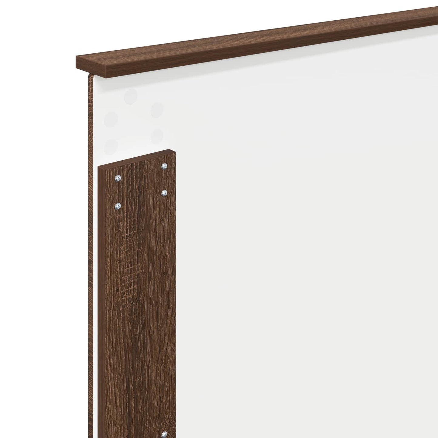 Headboard with Headboard Brown Oak 100 cm Engineered wood