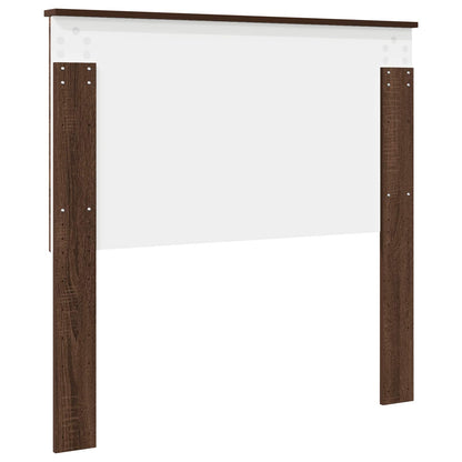 Headboard with Headboard Brown Oak 100 cm Engineered wood