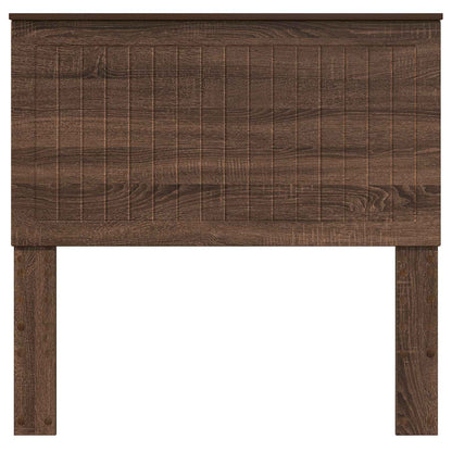 Headboard with Headboard Brown Oak 100 cm Engineered wood