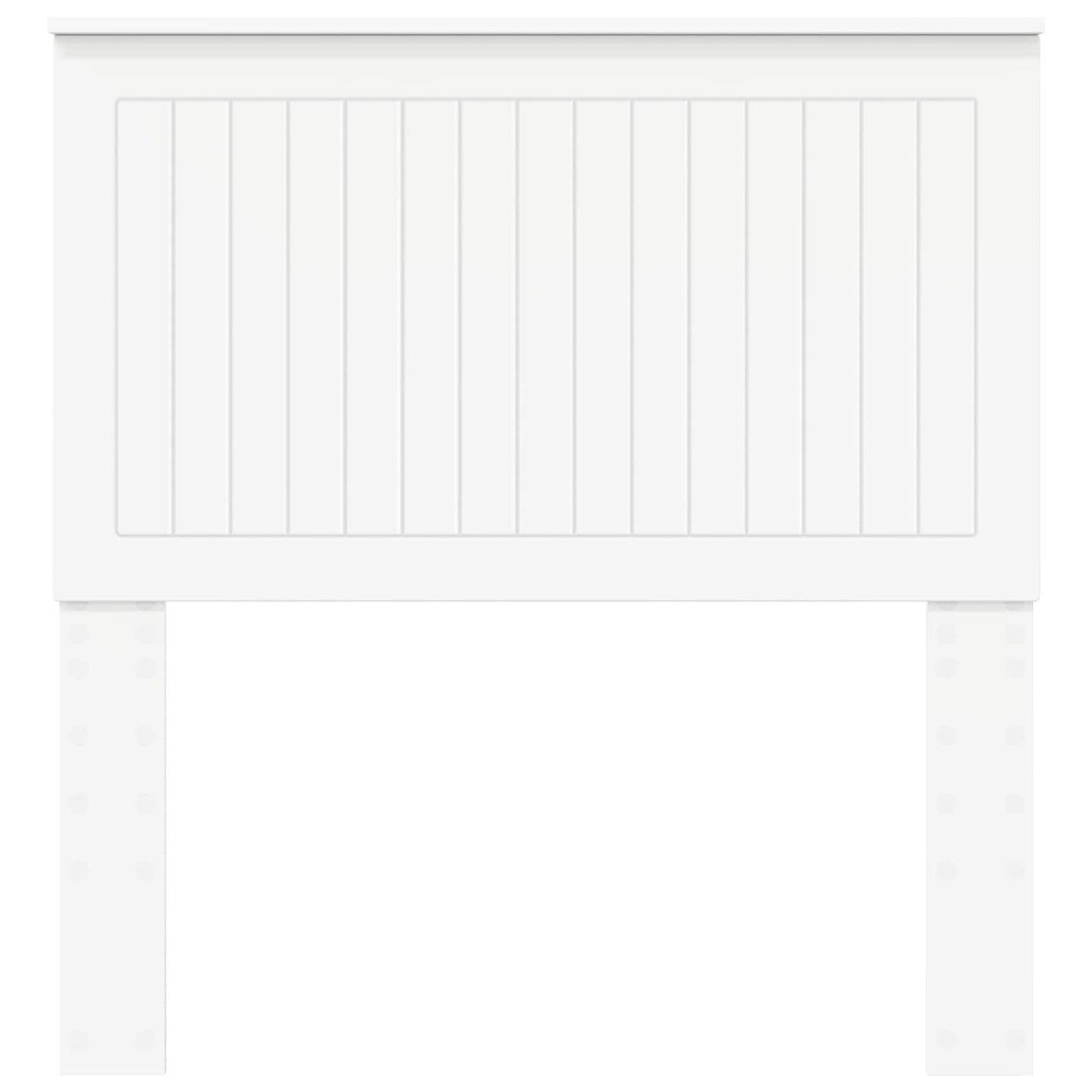 Headboard with Headboard White 90 cm Engineered wood