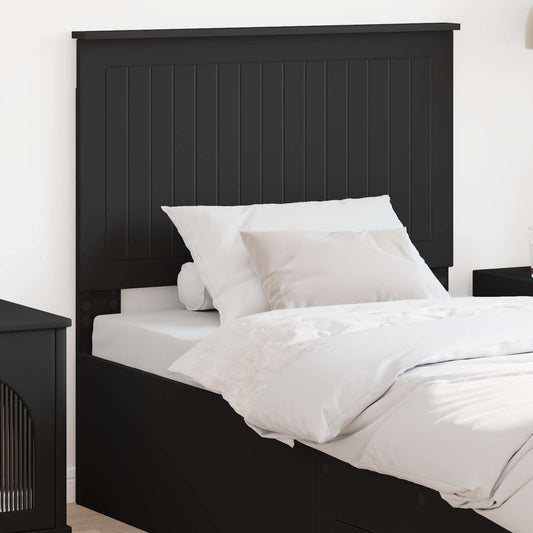 Headboard Black Oak Engineered wood