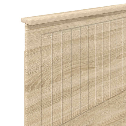 Headboard with Headboard Sonoma Oak 90 cm Engineered wood