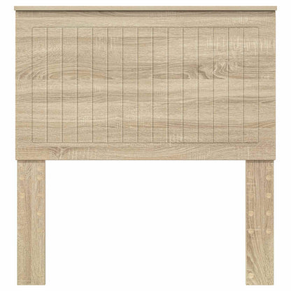 Headboard with Headboard Sonoma Oak 90 cm Engineered wood