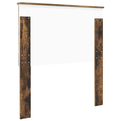 Headboard with Headboard Smoked Oak 90 cm Engineered wood