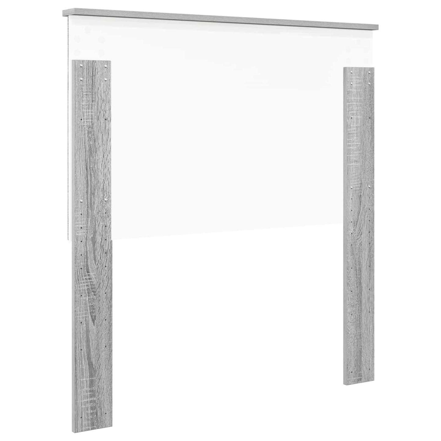 Headboard with Headboard Grey Sonoma 90 cm Engineered wood