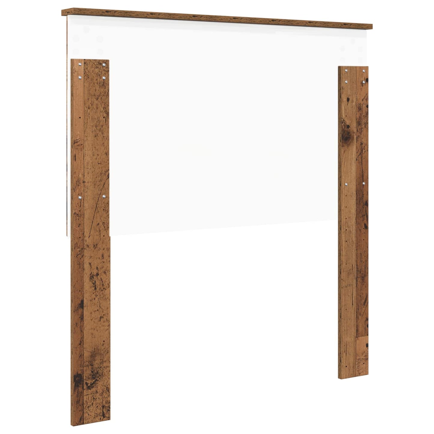 Headboard with Headboard Old Wood 90 cm Engineered wood