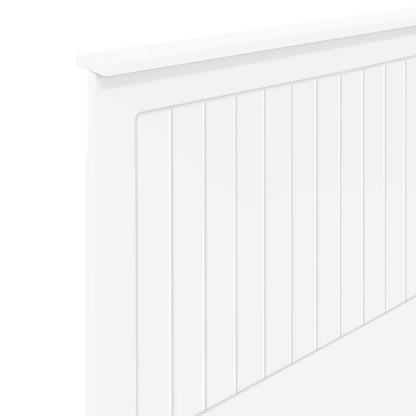 Headboard with Headboard White 80 cm Engineered wood