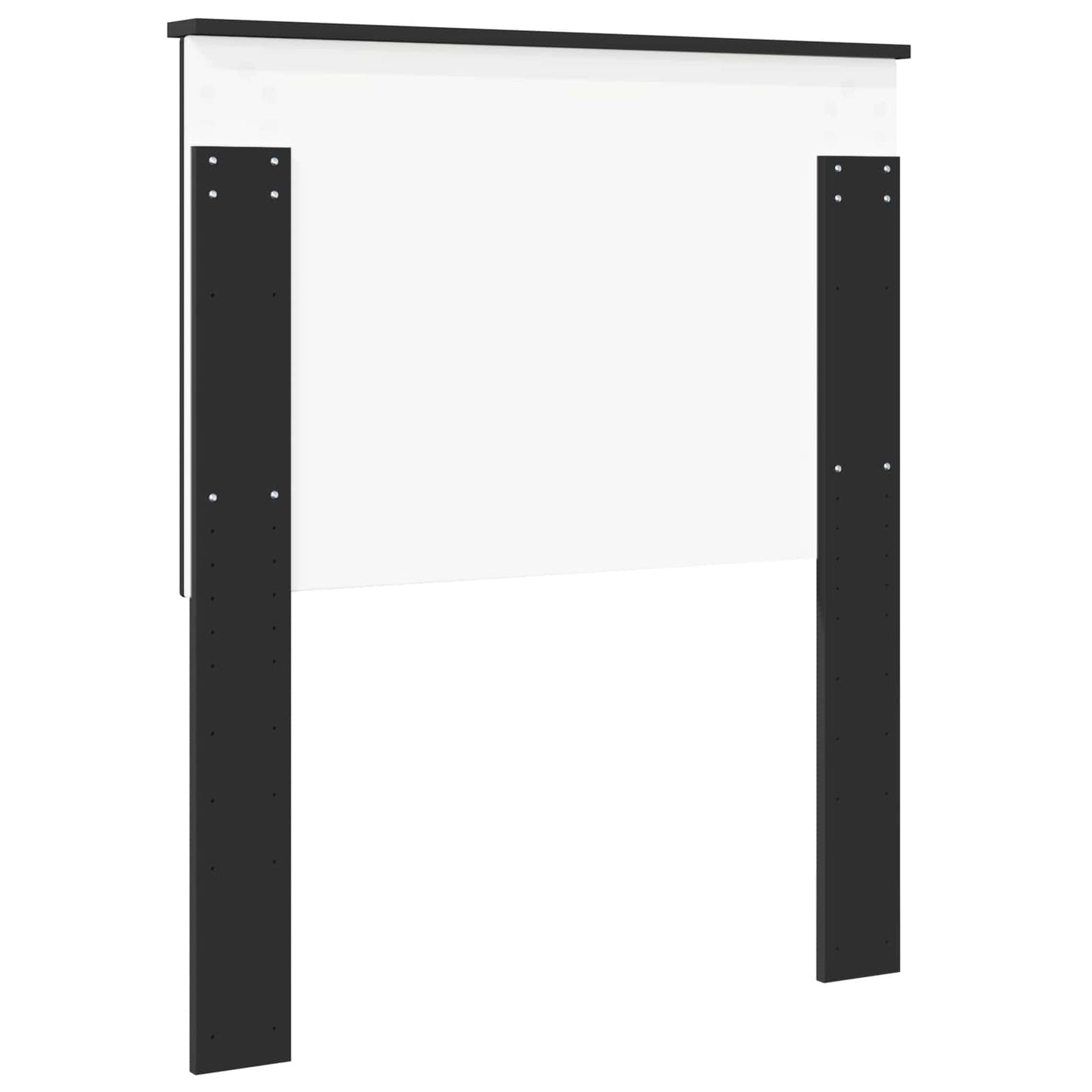 Headboard with Headboard Black Oak 80 cm Engineered wood