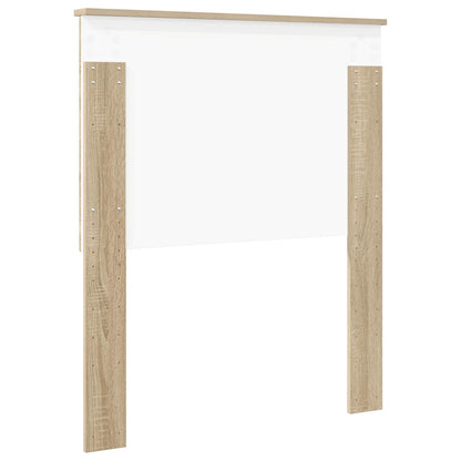 Headboard with Headboard Sonoma Oak 80 cm Engineered wood