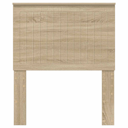 Headboard with Headboard Sonoma Oak 80 cm Engineered wood