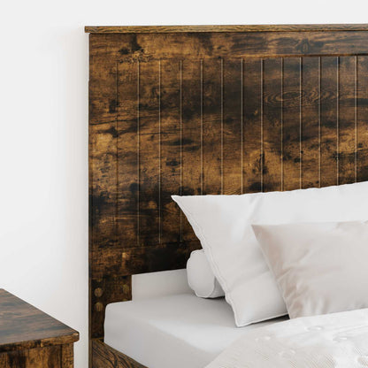 Headboard with Headboard Smoked Oak 80 cm Engineered wood