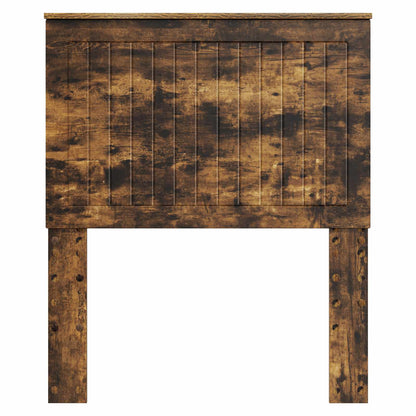 Headboard with Headboard Smoked Oak 80 cm Engineered wood