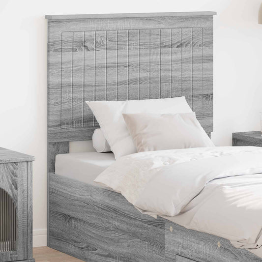 Headboard Grey Sonoma Engineered wood