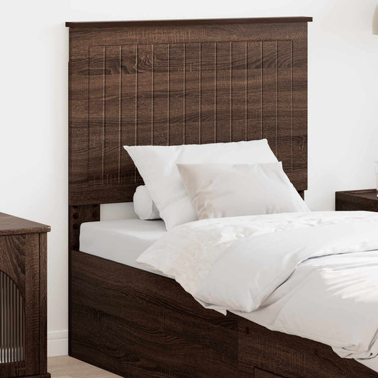 Headboard Brown Oak Engineered wood