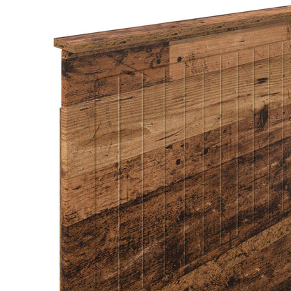Headboard with Headboard Old Wood 80 cm Engineered wood