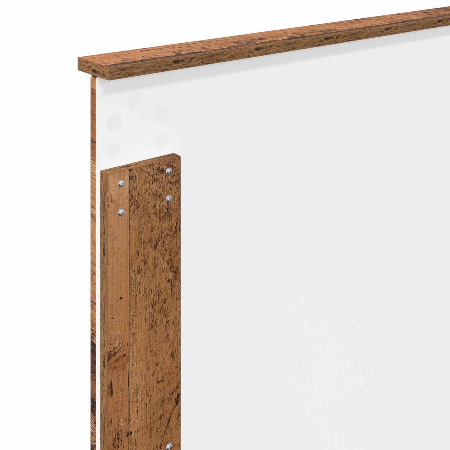 Headboard with Headboard Old Wood 80 cm Engineered wood