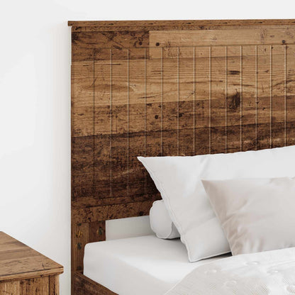 Headboard with Headboard Old Wood 80 cm Engineered wood