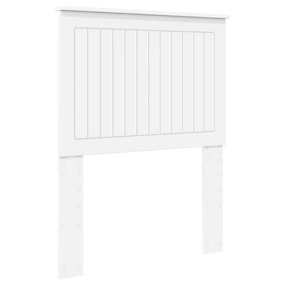 Headboard with Headboard White 75 cm Engineered wood