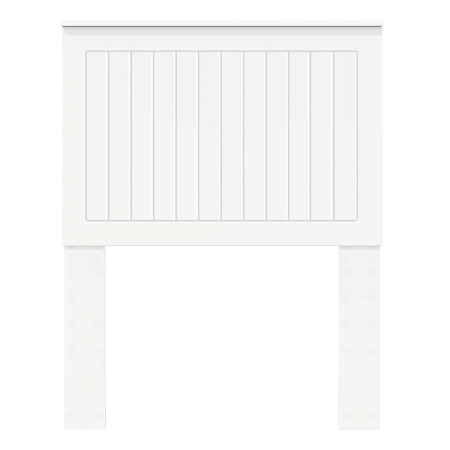 Headboard with Headboard White 75 cm Engineered wood
