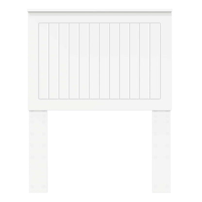 Headboard with Headboard White 75 cm Engineered wood