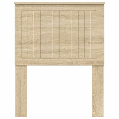 Headboard with Headboard Sonoma Oak 75 cm Engineered wood