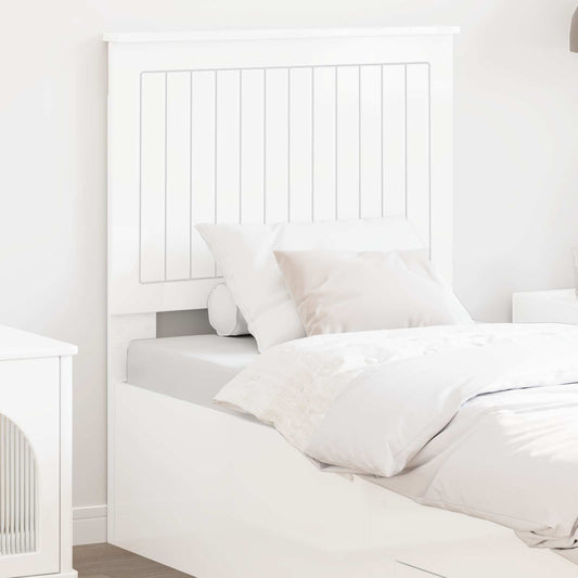 Headboard Gloss White Engineered wood