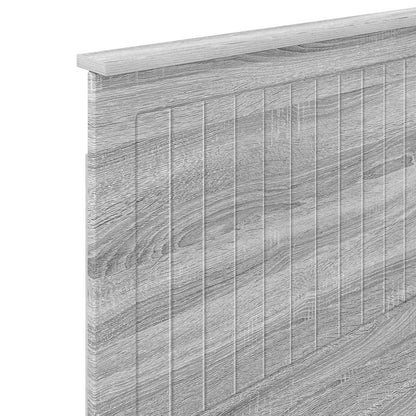 Headboard with Headboard Grey Sonoma 75 cm Engineered wood